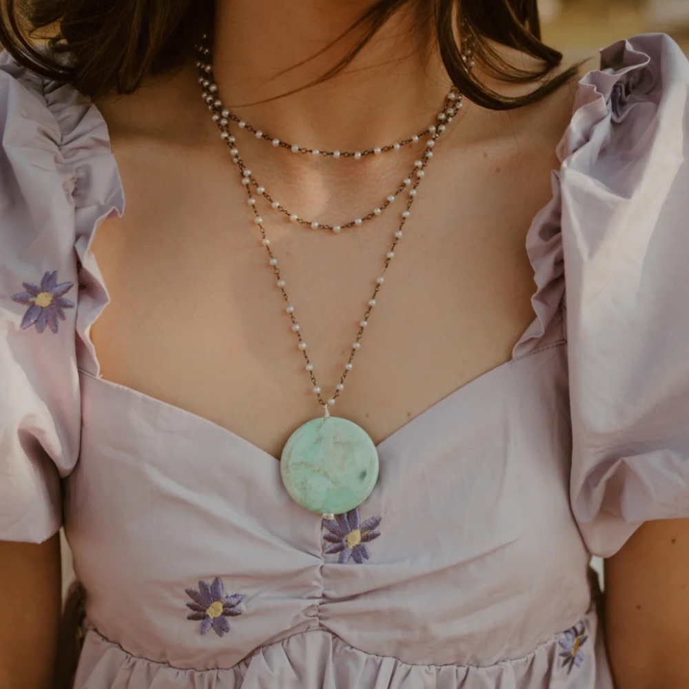 Goldie Lew Kyni Girl Necklace